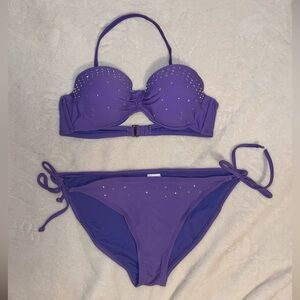 Purple bikini